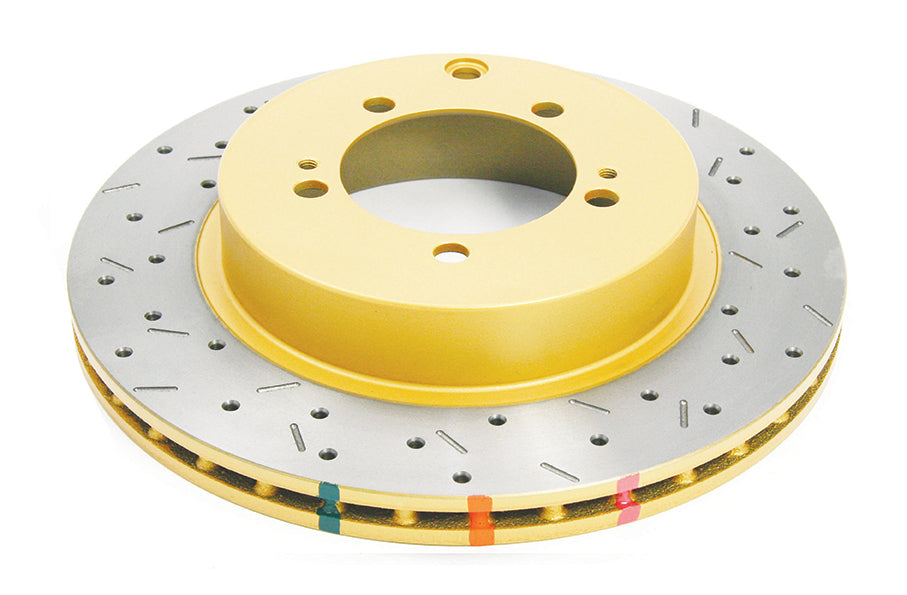 DBA 03-05 Evo 8/9 Rear Drilled & Slotted 4000 Series Rotor - DBA4419XS