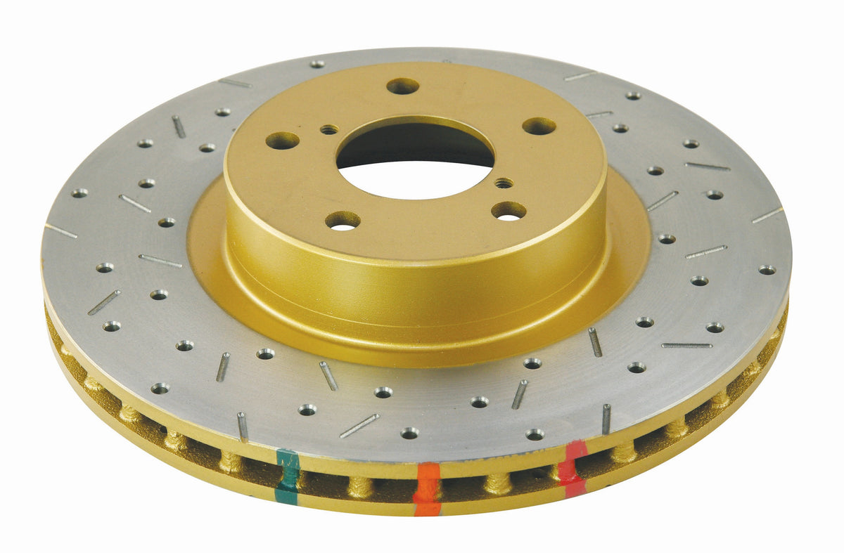 DBA 05-16 Saab 9-2X Linear/ 2.5i Front 4000 Series Drilled & Slotted Rotor - DBA4648XS