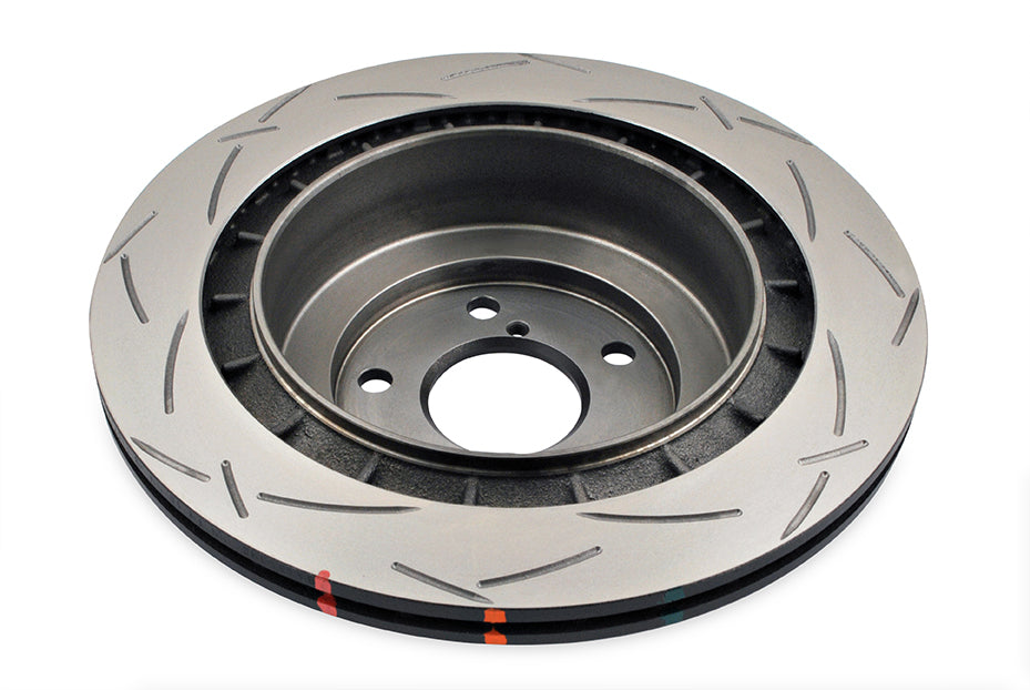 DBA 01-07 Subaru WRX / 05-07 Subaru Forester XT Rear Slotted 4000 Series Rotor - DBA4653S