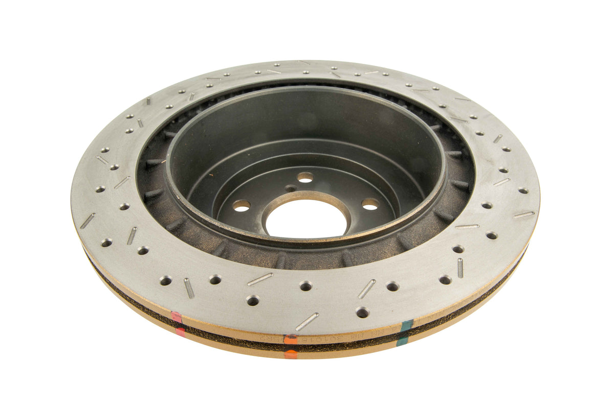 DBA 06-07 WRX / 05-08 LGT Rear Drilled & Slotted 4000 Series Rotor - DBA4653XS