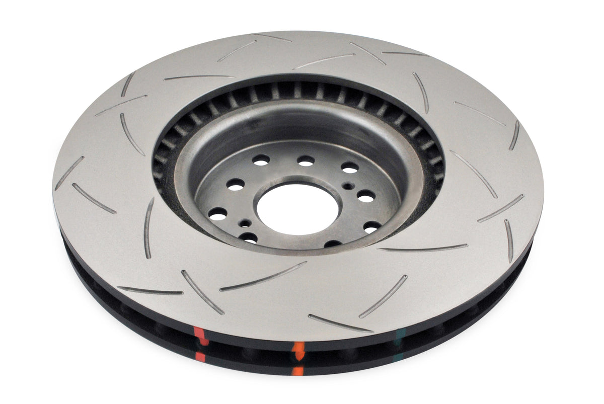 DBA 04-12 Subaru STi/2017 BRZ w/Perf. Pkg. 10 Stud Hole Front Slotted 4000 Series Rotor - DBA4654S-10