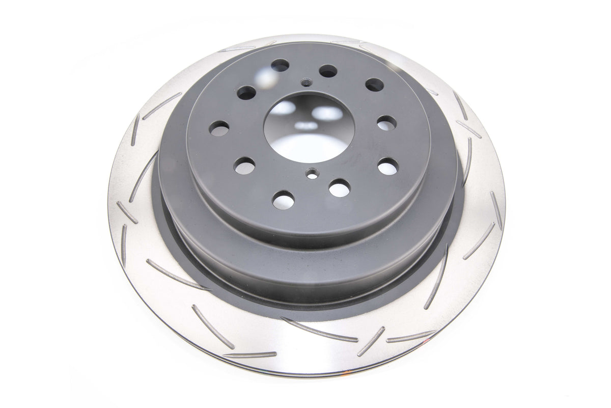 DBA 2001 Subaru Impreza WRX STI 10 Stud Hole Rear Slotted 4000 Series Uni-Directional Rotor - DBA4656S-10