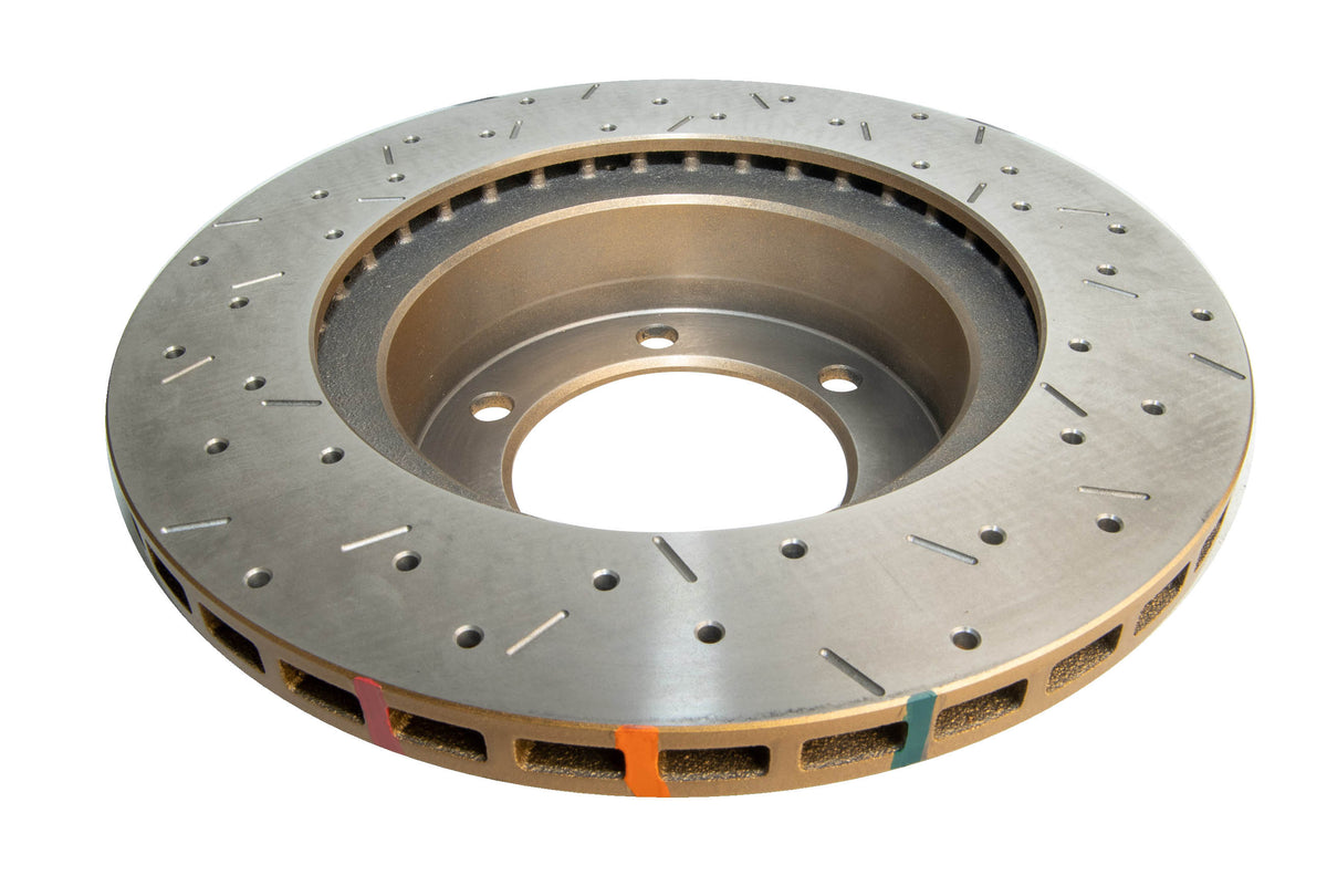 DBA 7/96+Toyota Landcruiser 90 Series Front Drilled & Slotted 4000 Series Rotor - DBA4792XS