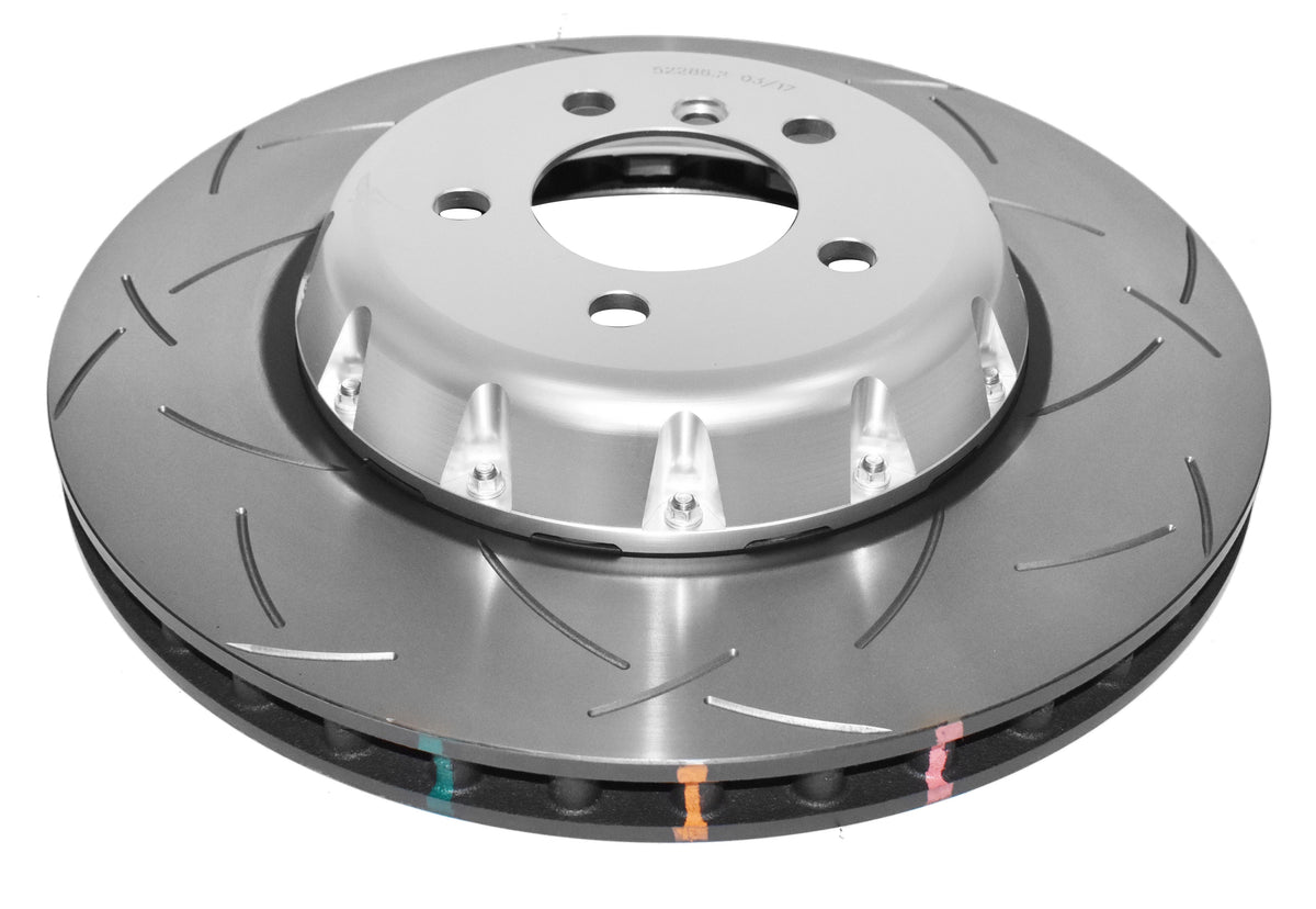 DBA 18-21 BMW 230I (w/M Perf Brakes) Front Rotor Front 5000 Series Slotted Rotor w/Sliver Hat - DBA52286SLVS