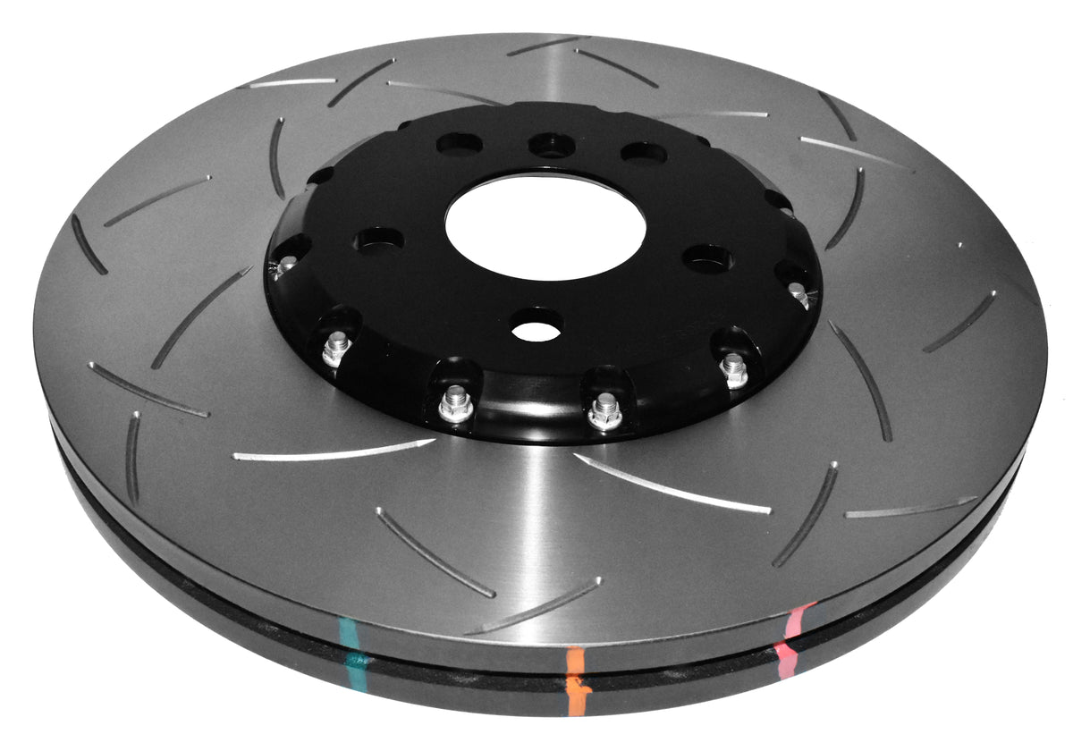 DBA 2017 Mini Cooper w/ JCW Front Brakes T3 5000 Series Front Slotted Rotor w/ Black Hat - DBA52288BLKS