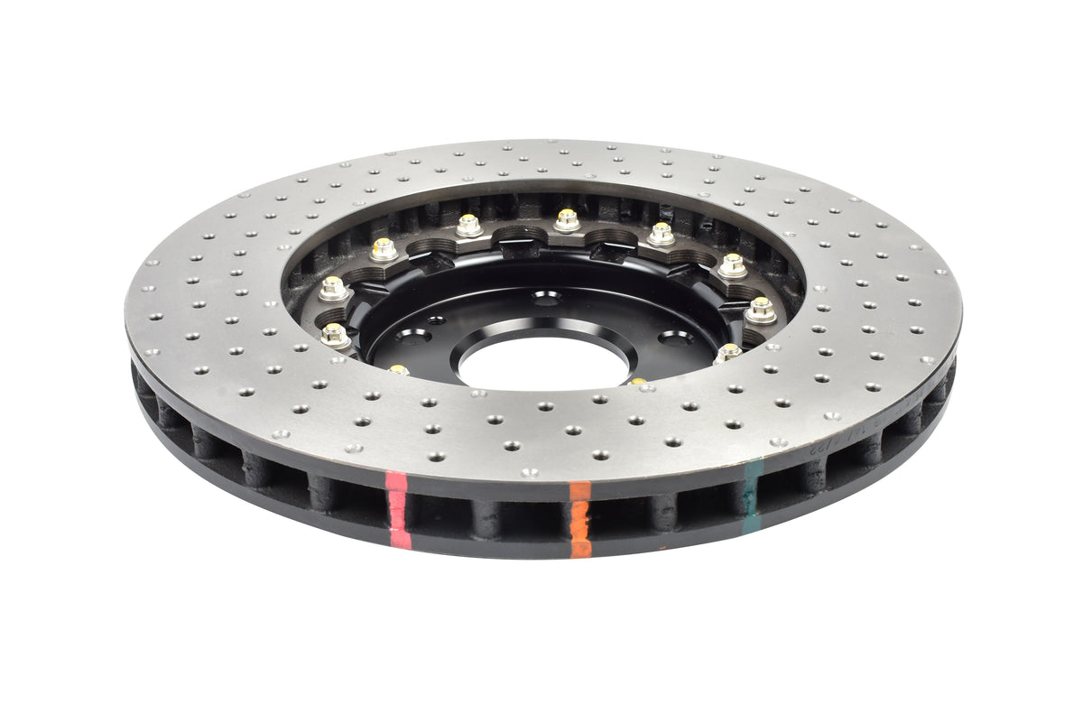 DBA 15-19 Hyundai Sonata (320mm Front Rotor Excl Hybrid) Front 5000 Series Drilled Rotor - DBA52472BLKXD