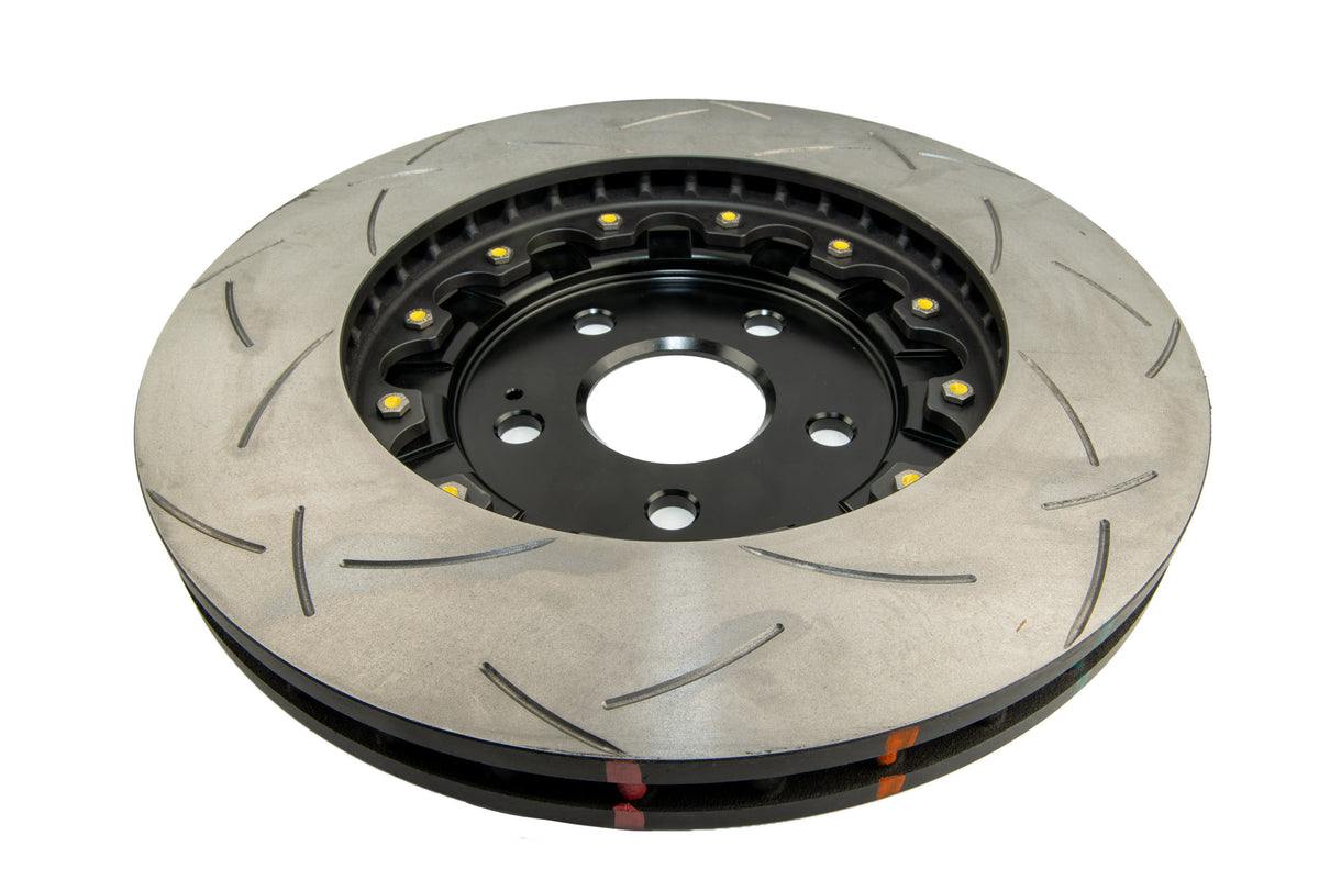 DBA 11-15 Jeep Grand Cherokee Front T3 5000 Series Slotted Rotor w/ Black Hat 380mm - DBA52632BLKS