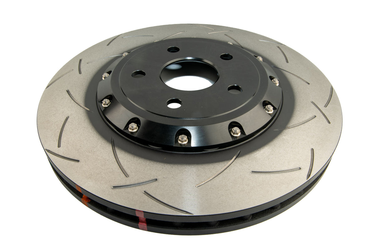 DBA 11-15 Jeep Grand Cherokee Front T3 5000 Series Slotted Rotor w/ Black Hat 380mm - DBA52632BLKS