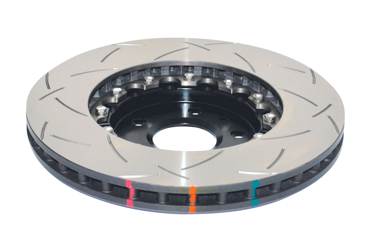DBA 13-14 Chevy Corvette Z7 / Z51- Including Stingray T3 5000 Series Slotted Rotor Black Hat - Front - DBA52762BLKS