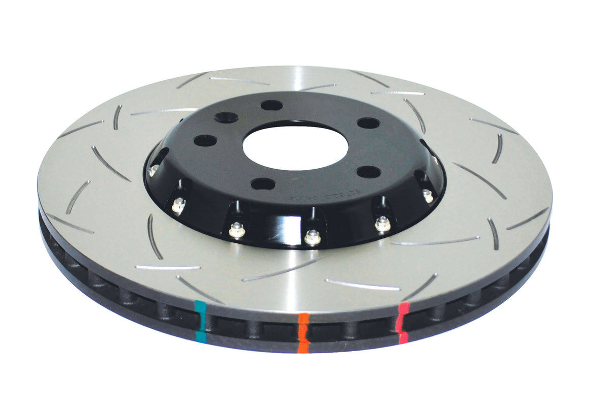 DBA 13-14 Chevy Corvette Z7 / Z51- Including Stingray T3 5000 Series Slotted Rotor Black Hat - Front - DBA52762BLKS