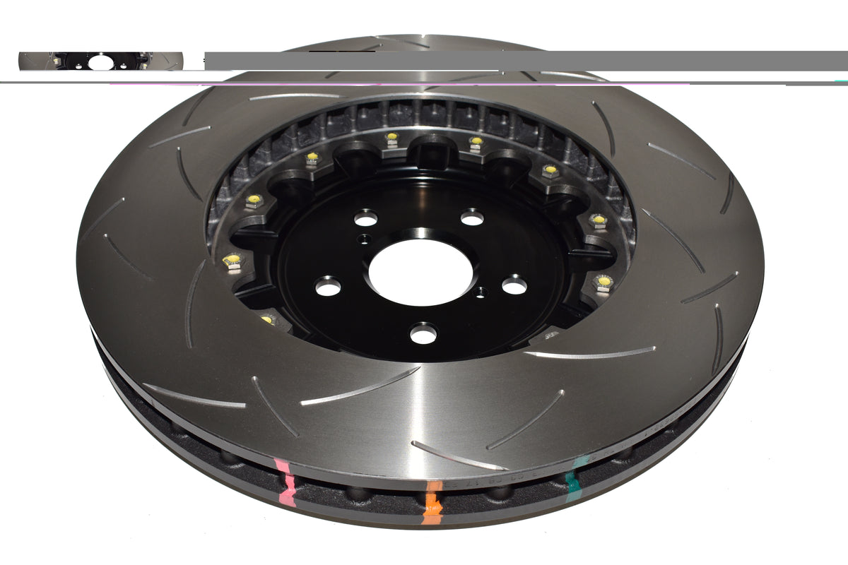 DBA 16-20 Lexus GS F Front 5000 Series Slotted Rotor w/Black Hat - DBA52788BLKS