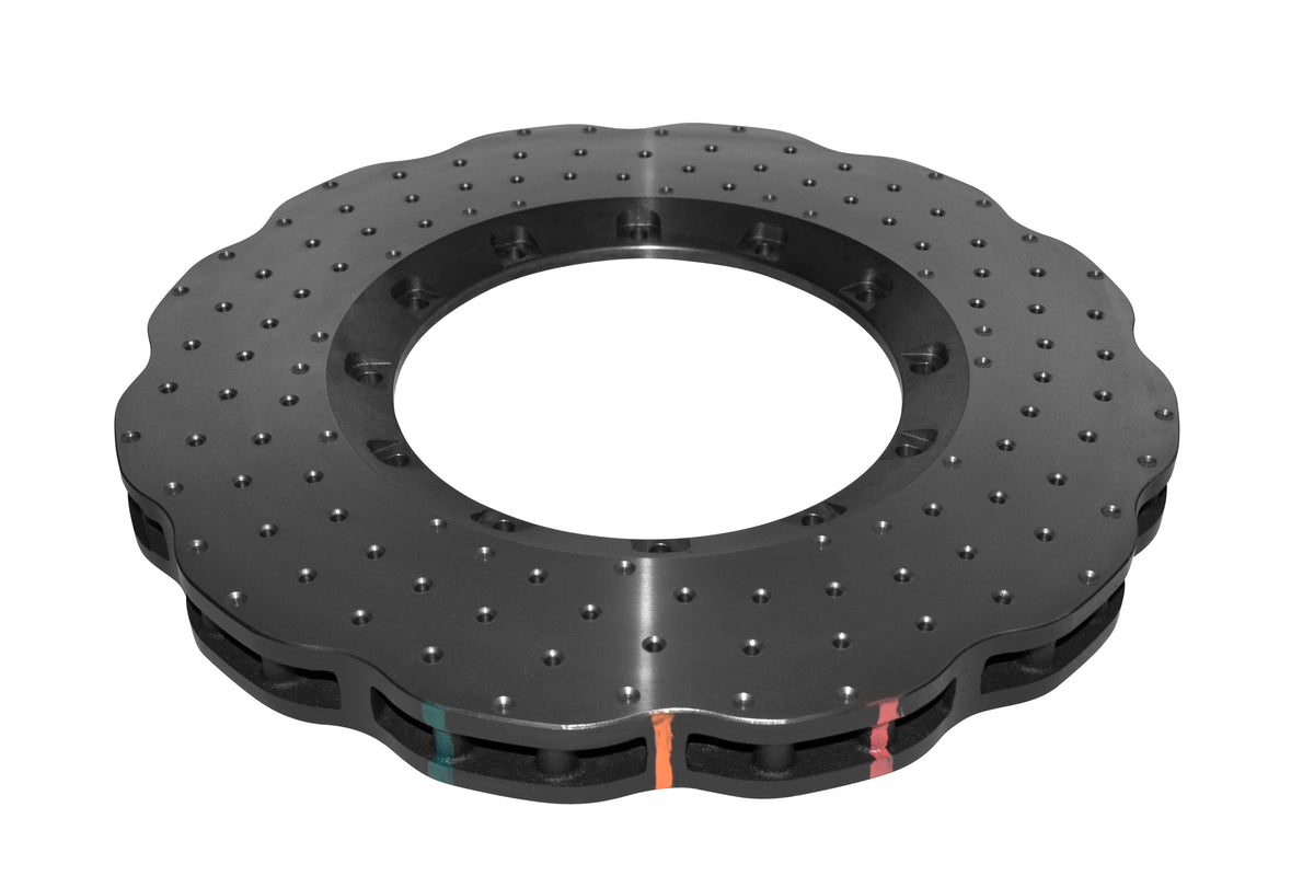 DBA 12-13 Volkswagen Golf R Front 5000 Series Drilled Replacement Ring - DBA52808.1WV2XD