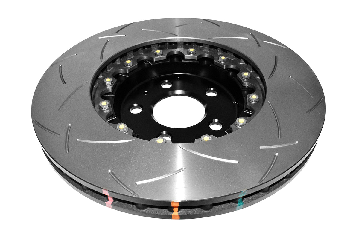 DBA 10-12 Audi S4 Front 5000 Series Slotted Rotor w/Black Hat - DBA52832BLKS