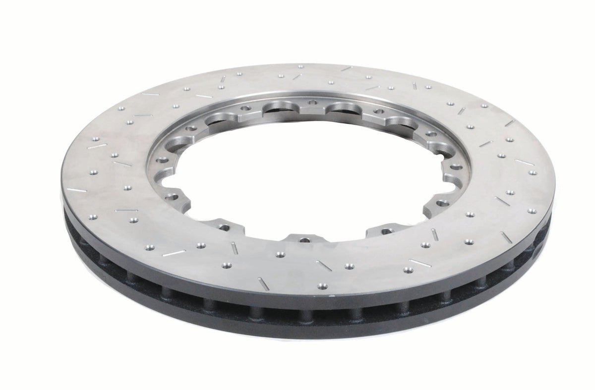 DBA 06-12 Chevrolet Corvette Z06 5000 Series Drilled and Slotted Front Replacement Rotor - DBA52992.1XS