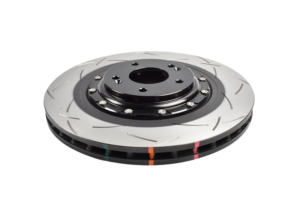 DBA 22-23 Hyundai Elantra N/Kona N Front 5000 Series Slotted Rotor w/Black Hat - DBA53148BLKS