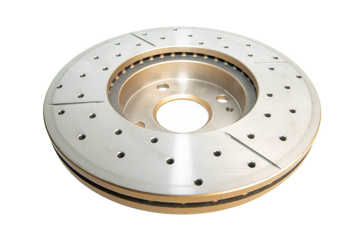 DBA 98 Mazda Protege (Front Caliper Cast No. 22-14) 1.8L Front Drilled & Slotted Street Series Rotor - DBA533X