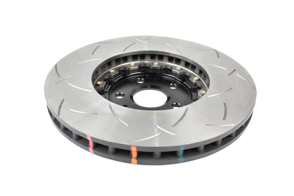 DBA 19+ Chevrolet Camaro ZL1 (w/ NAS Nuts) 5000 Series Black Hat T3 Slotted KP Brake Rotor - Black - DBA53940BLKS