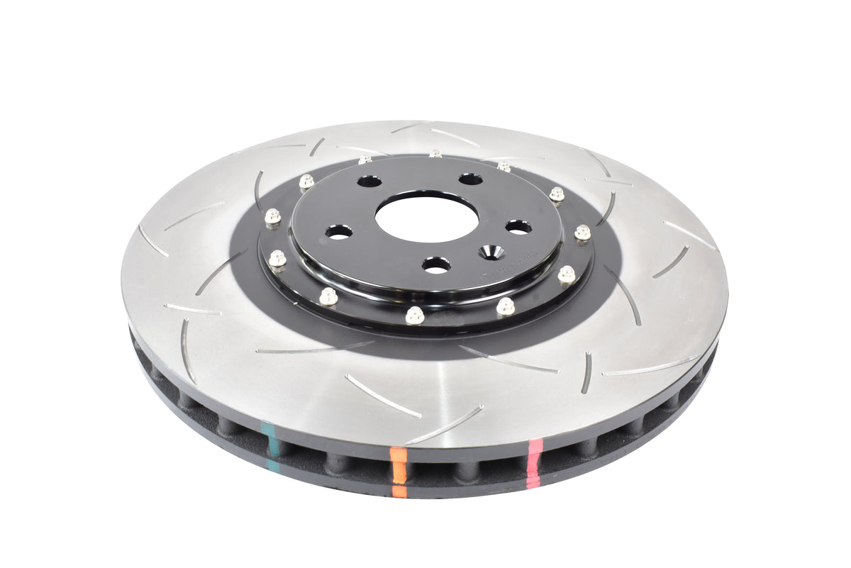 DBA 19+ Chevrolet Camaro ZL1 (w/ NAS Nuts) 5000 Series Black Hat T3 Slotted KP Brake Rotor - Black - DBA53940BLKS