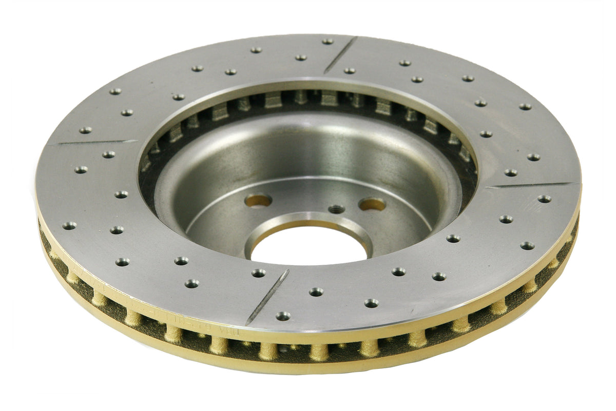 DBA 93-01 Subaru Impreza Front Street Series Drilled & Slotted Rotor - DBA642X
