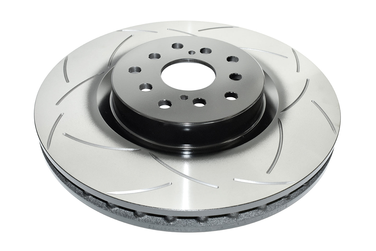 DBA 02-09 Subaru WRX STi 10 Stud Hole Front Slotted Street Series Rotor - DBA654S-10