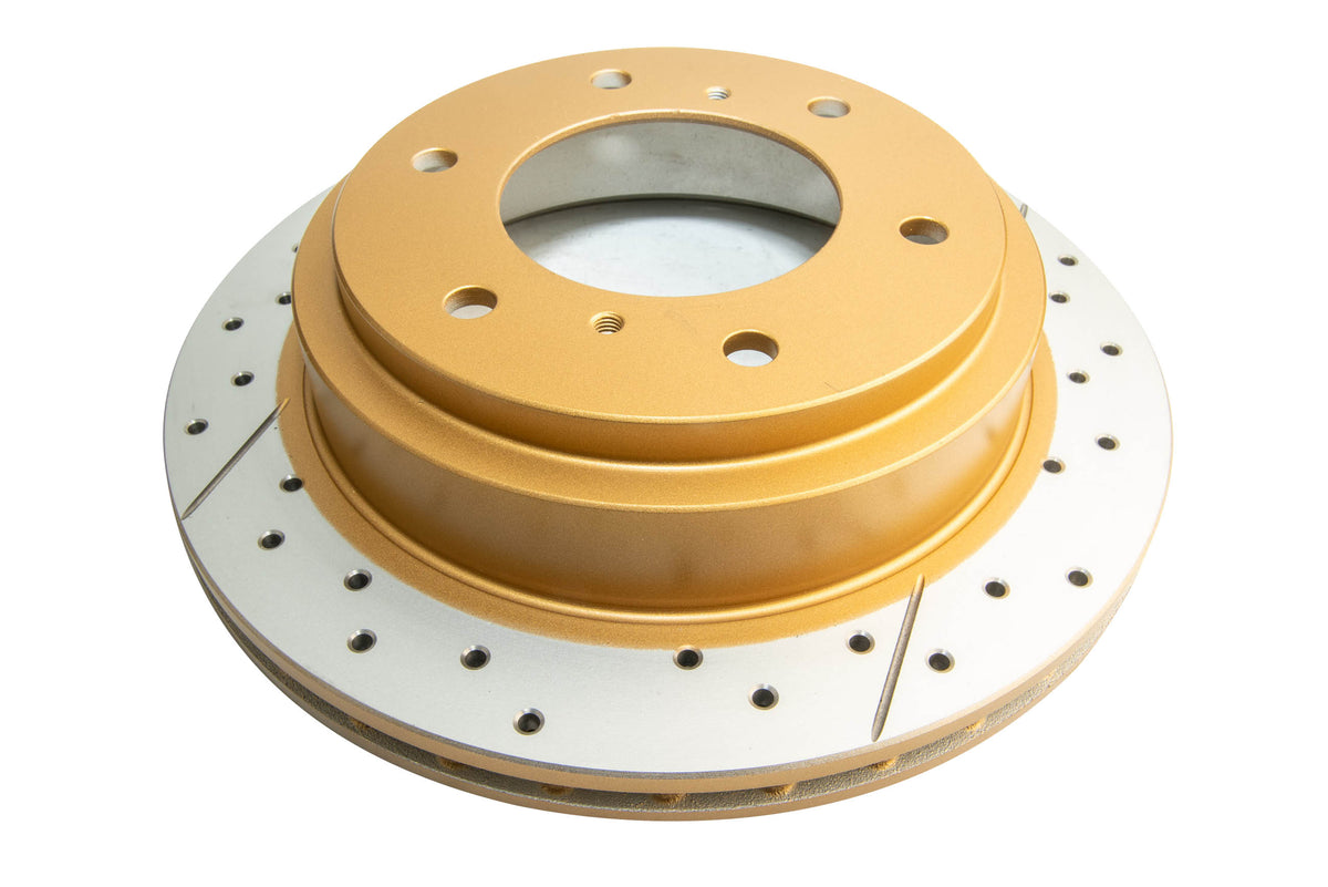 DBA 00-06 Mitsubishi Montero Rear Street Series Drilled & Slotted Rotor - DBA661X