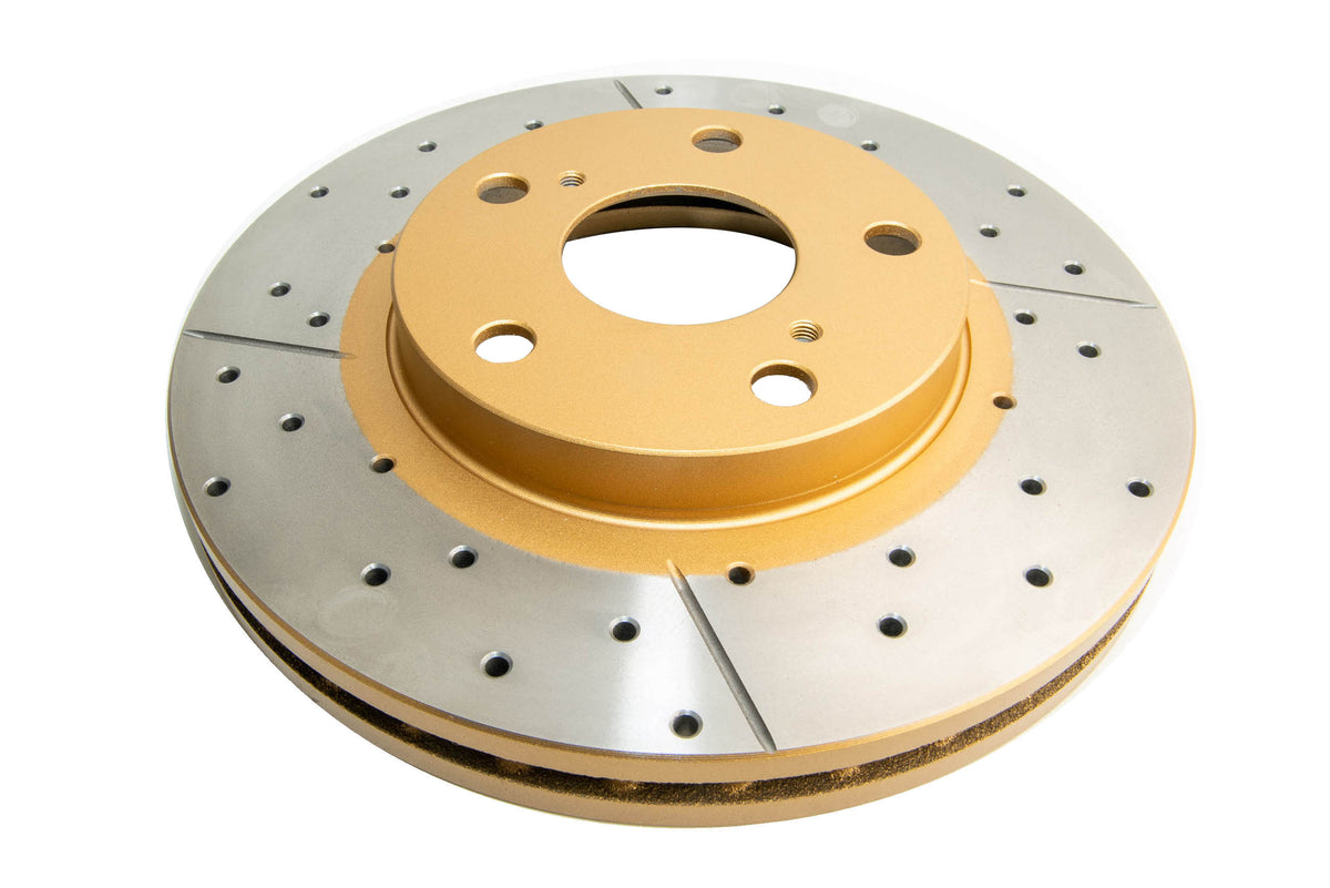 DBA 92-06 Toyota Camry 4 Cyl/6 Cyl Front Drilled & Slotted Street Series Rotor - DBA735X