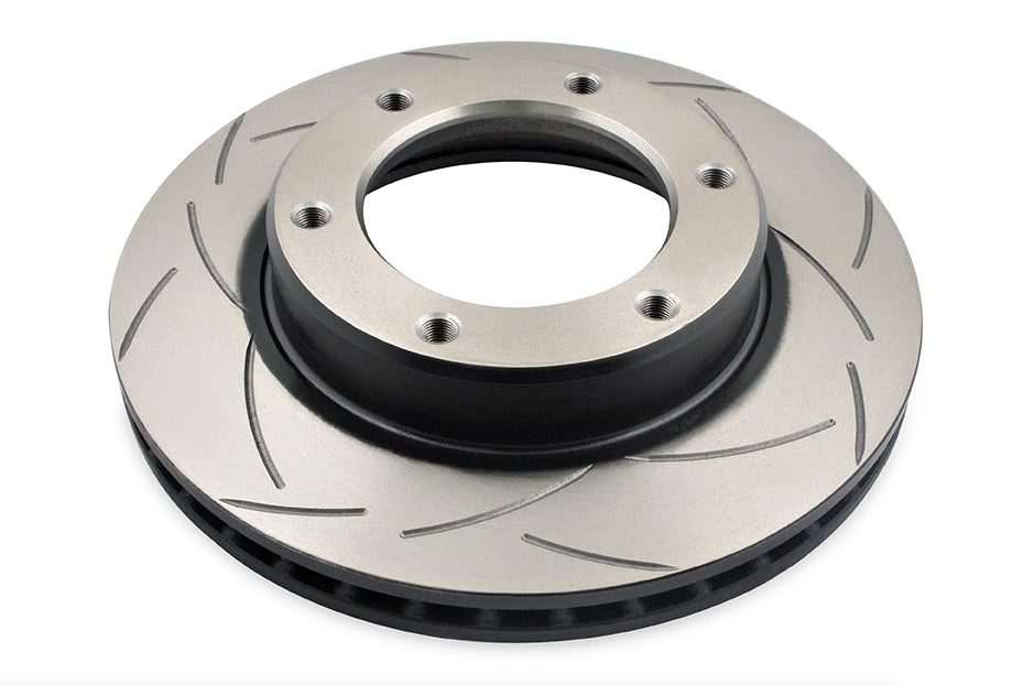 DBA 90-92 Toyota Land Cruiser Front Street Series Slotted Brake Rotor - DBA782S