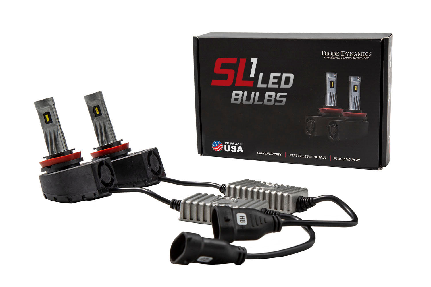 Clearance - Diode Dynamics - H8 SL1 LED Headlight Pair - DD0215P by Diode Dynamics Clearance
