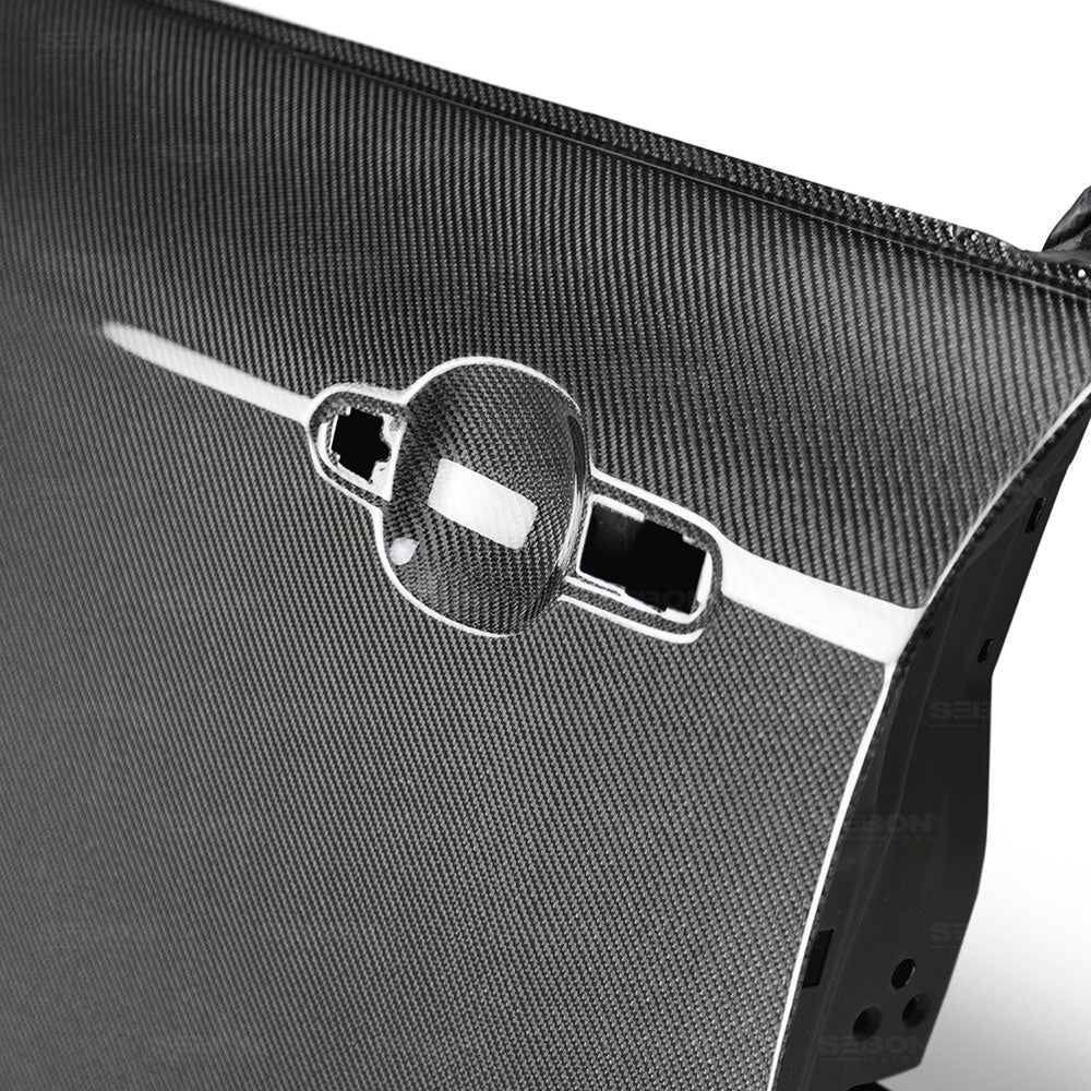 Seibon 16-18 Ford Focus Carbon Fiber Front Doors - DD16FDFO-F