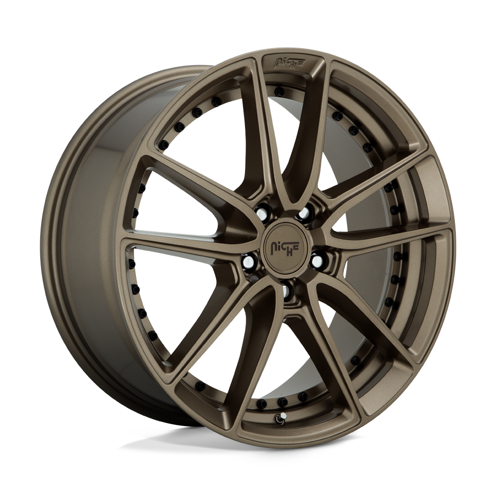 Niche 1PC M222 Dfs 20X10.5 5X127 +35MM Matte Bronze