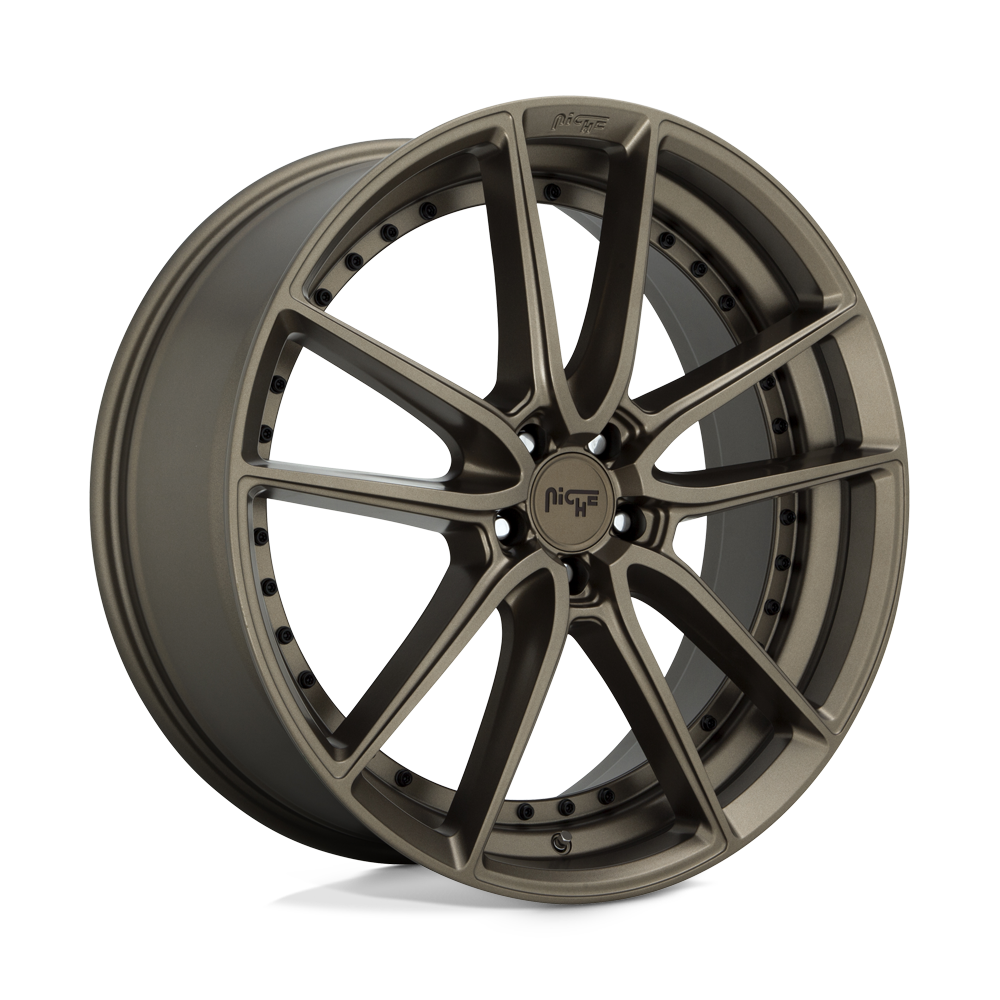 Niche 1PC M222 Dfs 22X9 5X114.3 +38MM Matte Bronze
