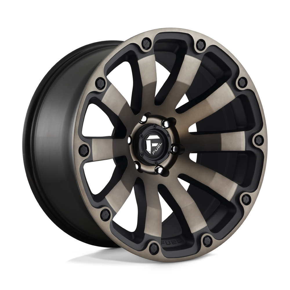 Fuel Off-Road D636 20X9 Matte Black Double Dark Tint 5x150 +20mm