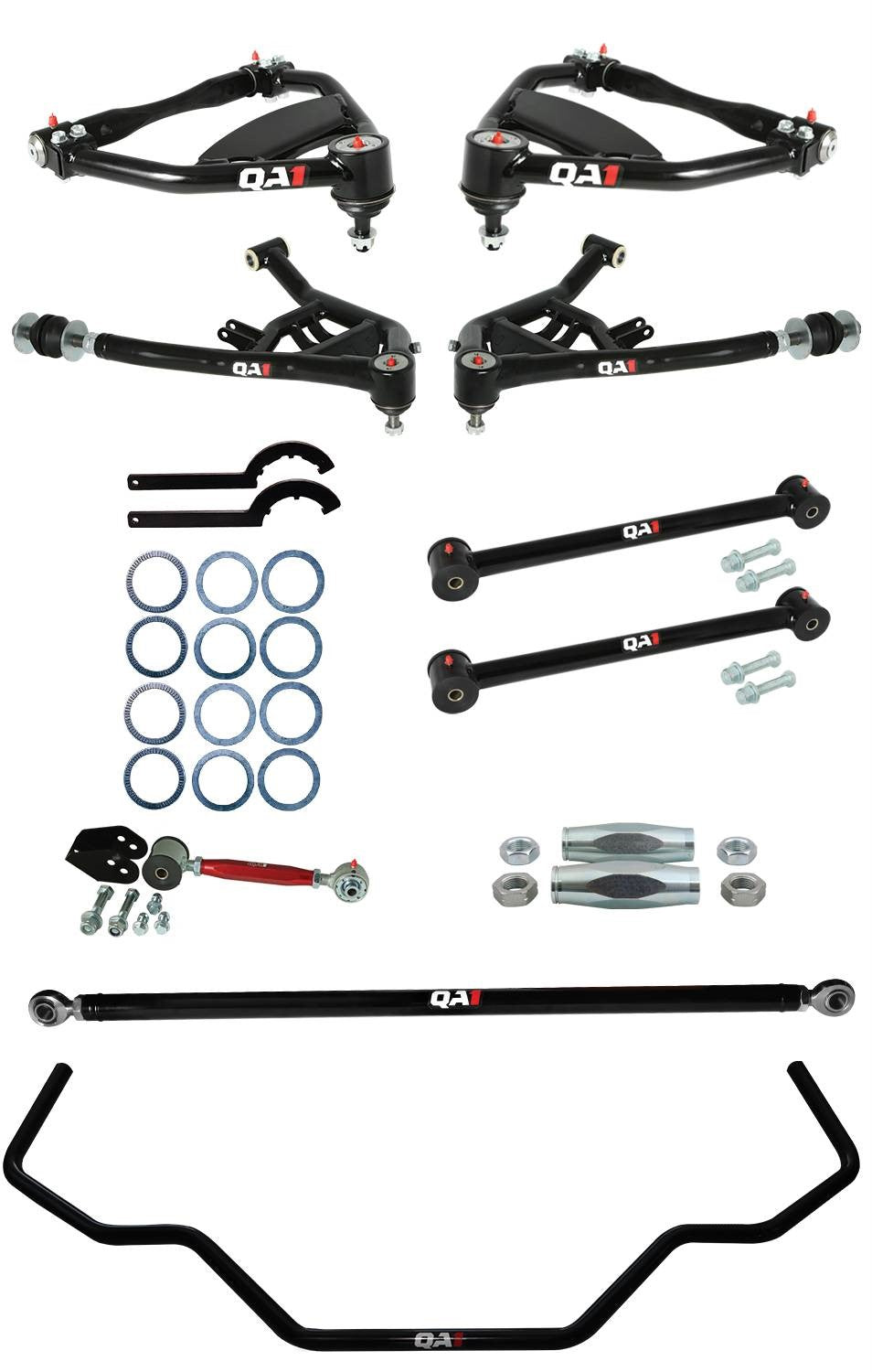 QA1 65-68 GM B-Body Level 3 Drag Kit 2.0 w/o Shocks - DK13-GMB2