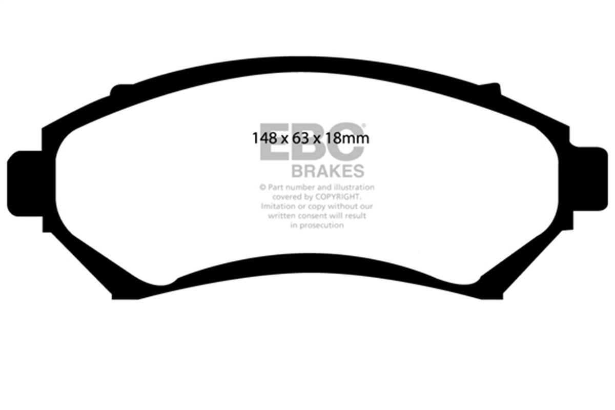 EBC S10 Brake Pad and Rotor Kit - S10KF1042