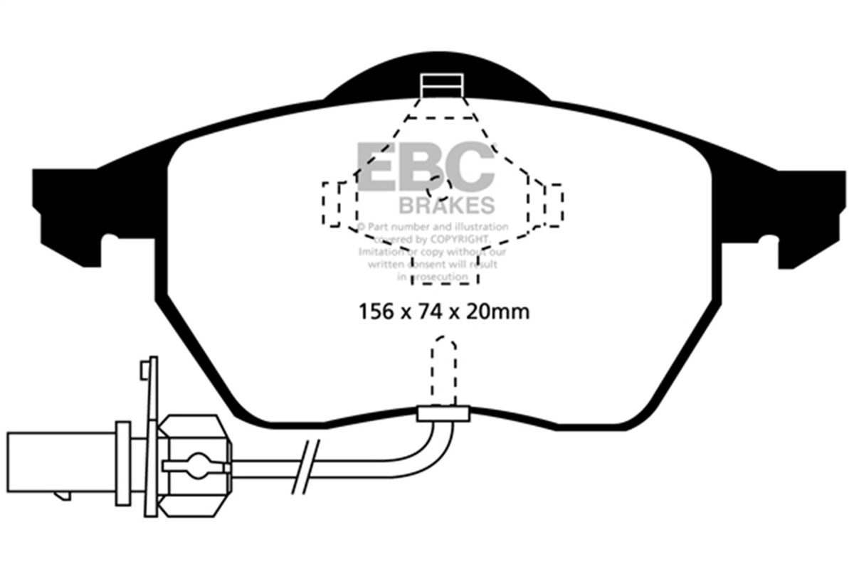EBC S20 Brake Pad and Rotor Kit - S20K1429