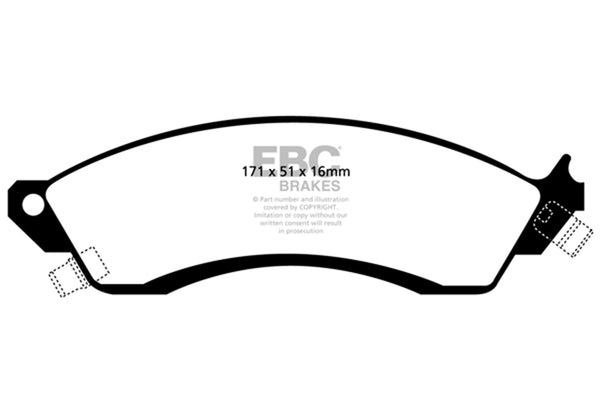 EBC S4 Brake Pad and Rotor Kit