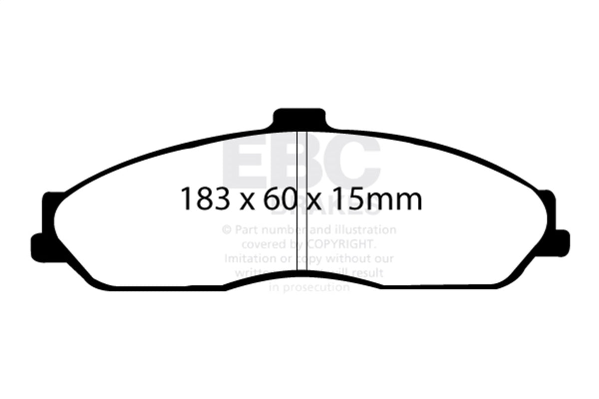 EBC S20 Brake Pad and Rotor Kit