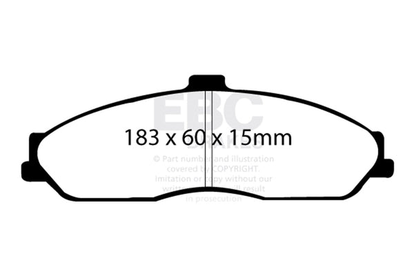 EBC S20 Brake Pad and Rotor Kit