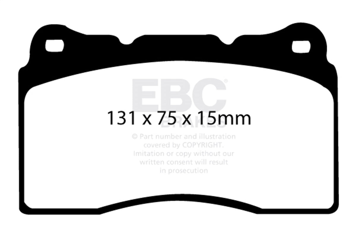 EBC S12 Brake Pad and Rotor Kit - S12KF2195