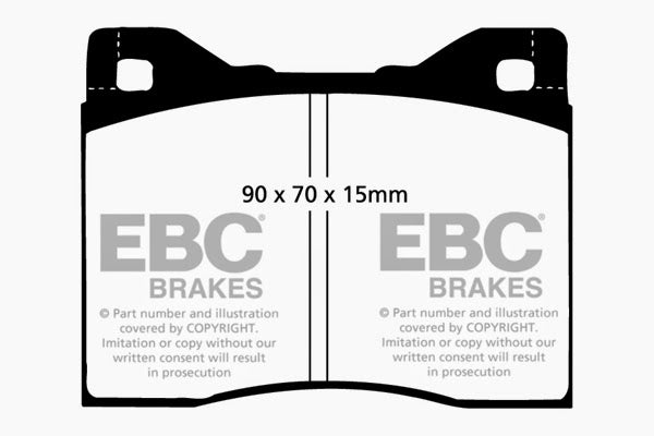 EBC S11 Brake Pad and Rotor Kit - S11KR1539