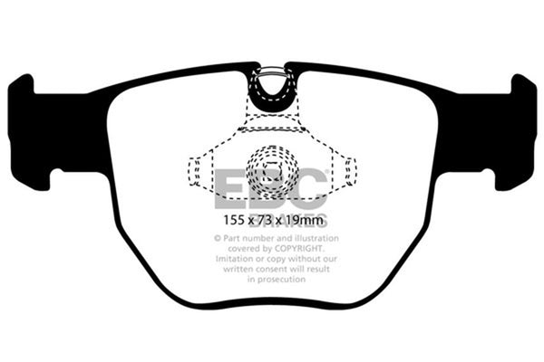 EBC S2 Brake Pad and Rotor Kit