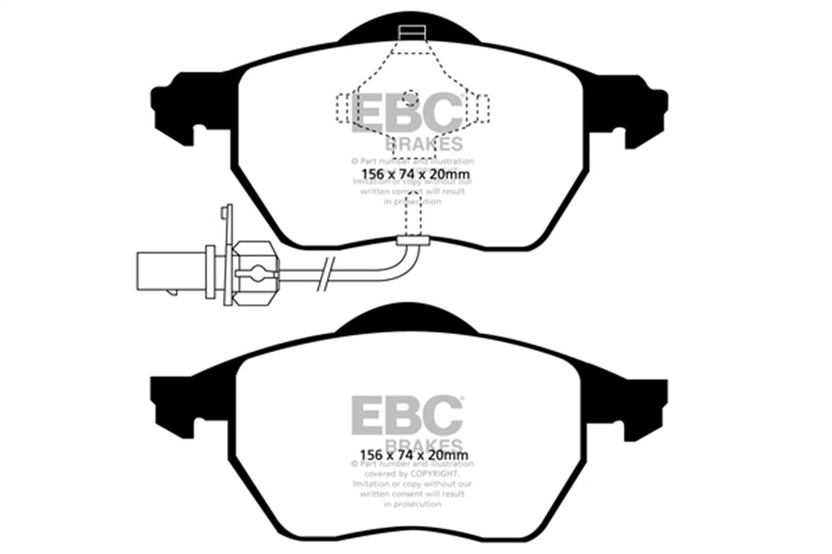 EBC S20 Brake Pad and Rotor Kit - S20K1680
