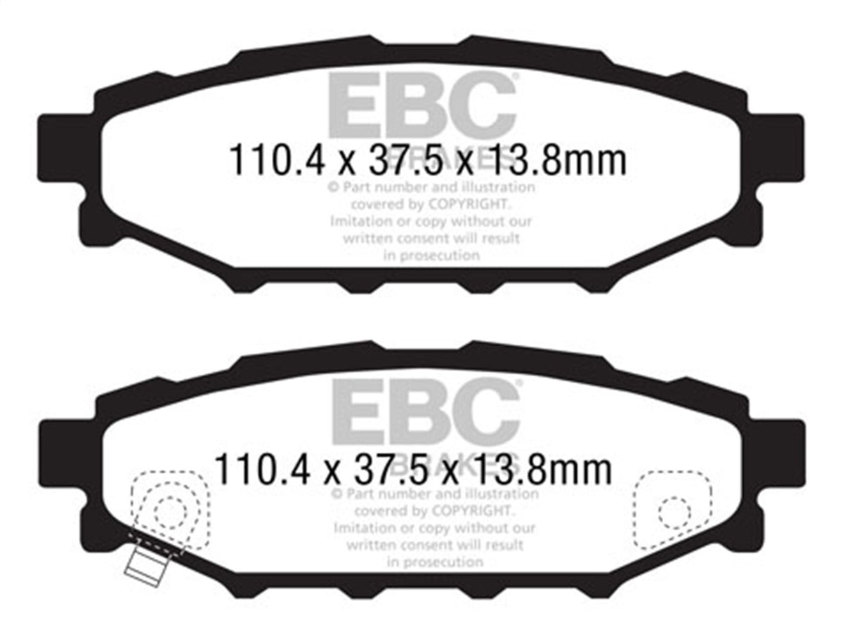 EBC S20 Brake Pad and Rotor Kit - S20K1777