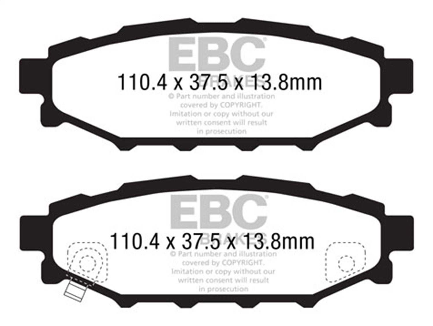 EBC S20 Brake Pad and Rotor Kit - S20K1262