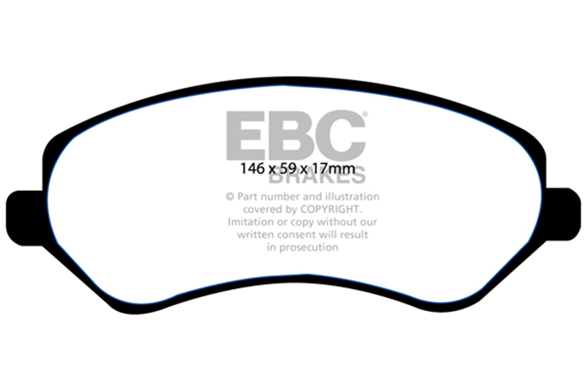EBC S2 Brake Pad and Rotor Kit