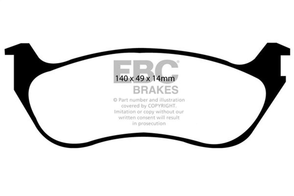 EBC S2 Brake Pad and Rotor Kit