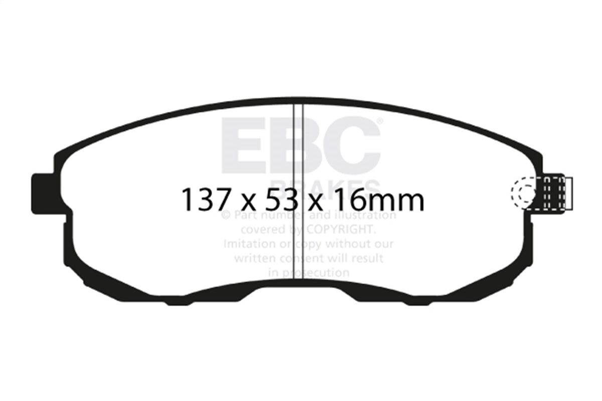 EBC S20 Brake Pad and Rotor Kit - S20K1626