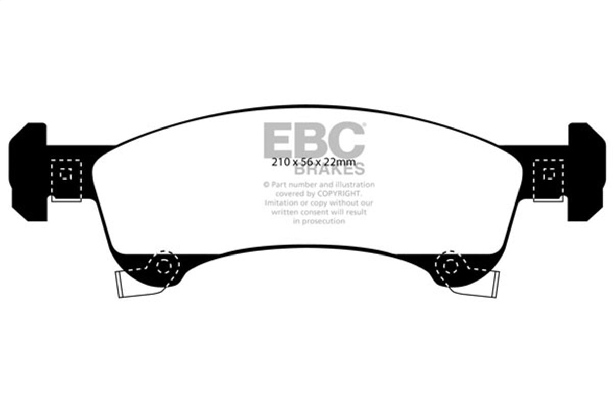 EBC S15 Brake Pad and Rotor Kit - S15KF1041