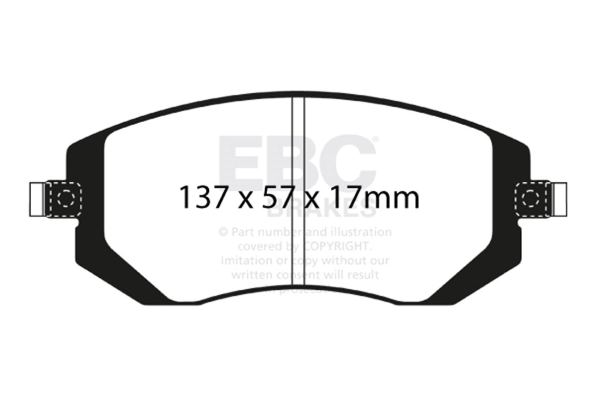 EBC S20 Brake Pad and Rotor Kit - S20K1783