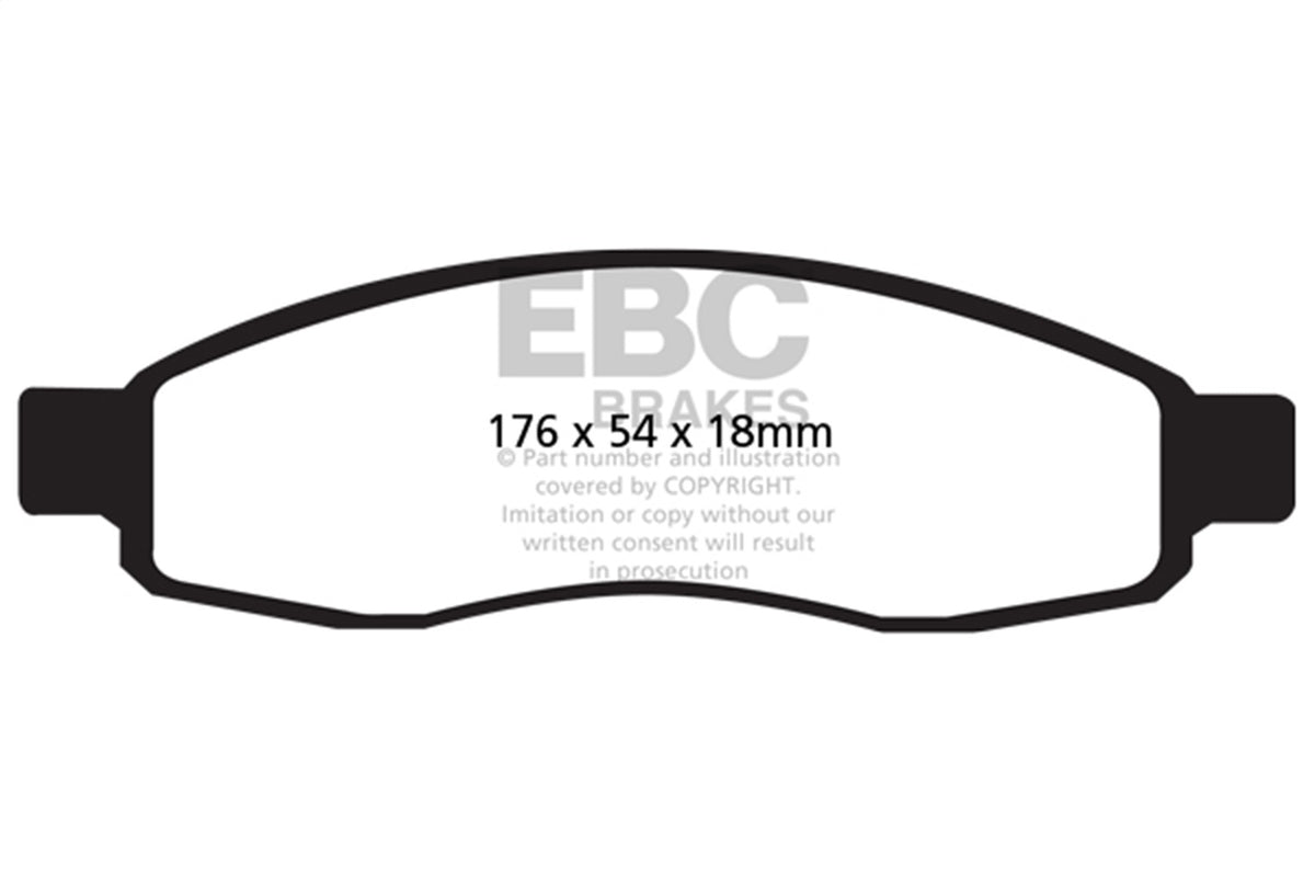 EBC S2 Brake Pad and Rotor Kit
